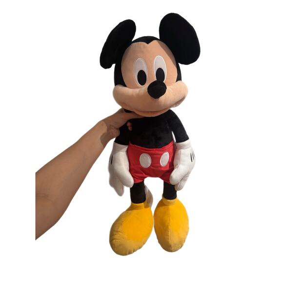 Large 21.25 inch Mickey Mouse Plush NWT jumbo plushy Disney stuffed animal - Picture 4 of 9